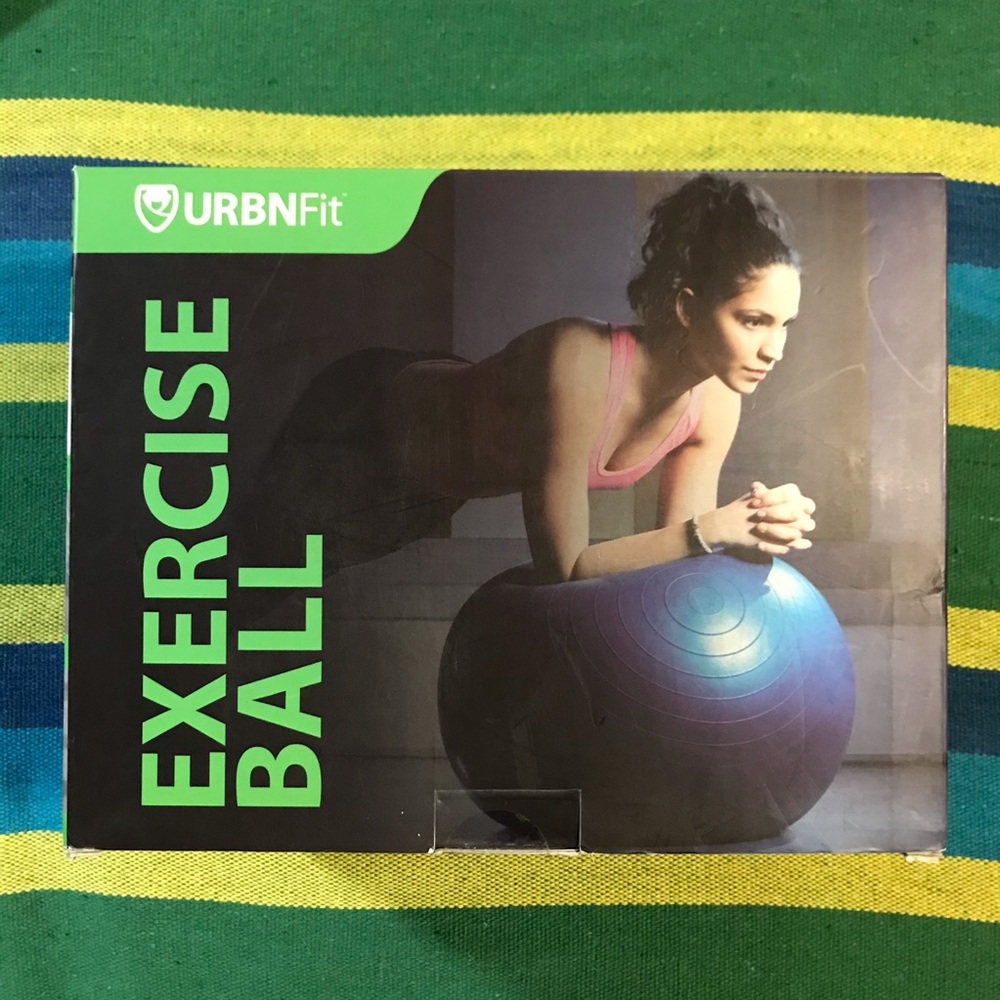 Purple Exercise Ball